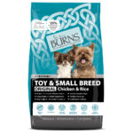 BURNS Adult Toy & Small Breed Dog Food, 2kg