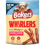 BAKERS Whirlers Bacon & Cheese, 130g