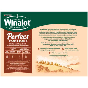 WINALOT Perfect Portions in Gravy Pouch Multipack, 12x100g
