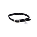 ELASTACAT Reflective Safety Stretch Collar, Black
