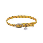 ELASTACAT Reflective Safety Stretch Collar, Yellow