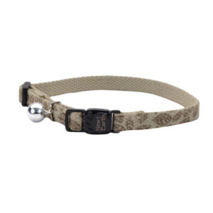 NEW EARTH Soy Eco-Friendly Cat Collar, Olive