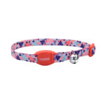 SAFE CAT Collar with Magnetic Buckle, Triangle