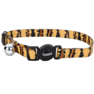 SAFE CAT Adjustable Fashion Collar, Tiger