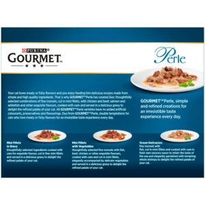 GOURMET Perle Connoisseurs Duo Pouch Multipack, 12x85g