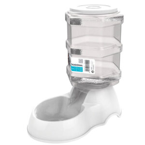 M-PETS Hexagonal Food Dispenser, 3.5L
