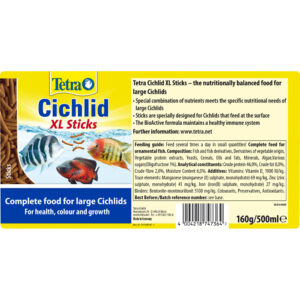 TETRA Cichlid XL Sticks, 160g