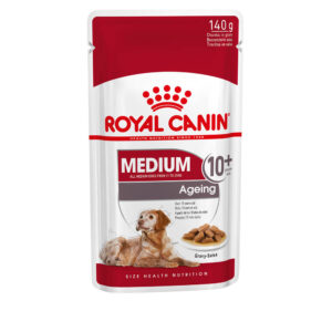 ROYAL CANIN Medium Ageing (10+) Gravy Pouch, 140g