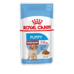 ROYAL CANIN Medium Puppy Gravy Pouch, 140g