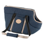 TRIXIE Victoria Quilted Pet Carrier, Navy