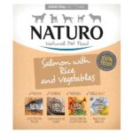 NATURO Adult Salmon & Rice Dog Food, 400G