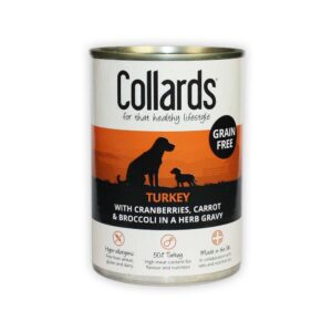 COLLARDS Grain Free Turkey in Gravy Can, 390g