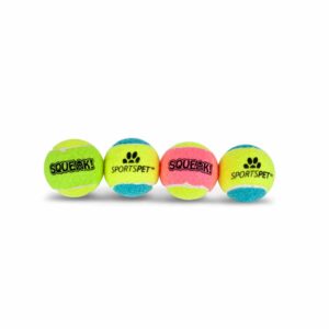 SPORTSPET Squeak Ball Mini, 4.8cm 4pk