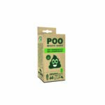 M-PETS Biodegradable Waste Bags, 60 Pack
