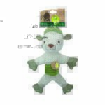 M-PETS Loki Sheep Eco Dog Toy Green/White