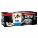 SHEBA Fine Flakes Fish in Jelly Pouch, 40x85g