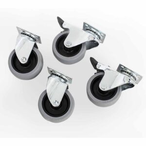 MP BERGAMO Castor Wheels x4 for Bracco Travel 4-6