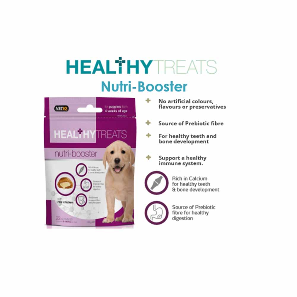 VetIQ Healthy Treats Nutri Booster for Puppies, 50g • Functional Treats