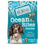 BURNS Ocean Bites Dog Treats, 100g