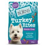 BURNS Turkey Bites Dog Treats, 200g