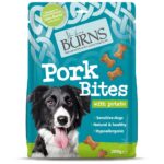 BURNS Pork Bites Dog Treats, 200g