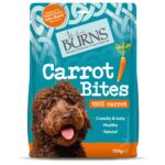BURNS Carrot Bites Dog Treats, 150g