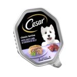 CESAR Classic Terrine Dog Food, Juicy Lamb & Chicken 150g