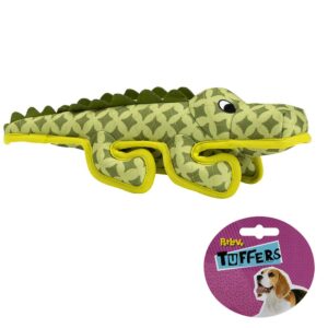 TUFFERS Crocodile Dog Toy