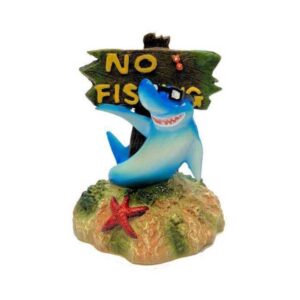 BETTA Shark No Fishing Sign