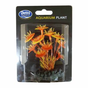 BETTA Plastic Red Mushroom Plant