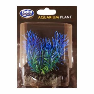 BETTA Plastic Blue Fern Plant