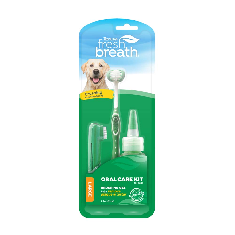 FRESH BREATH Oral Care Kit for Dogs FRESH BREATH by TROPICLEAN Oral Care Kit for Dogs