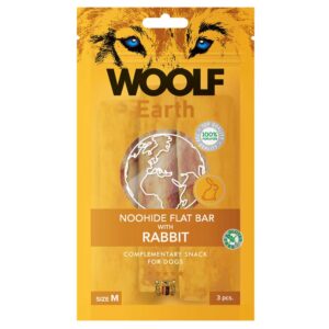 WOOLF Earth Noohide Flat Bar with Rabbit