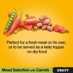 PEDIGREE Mixed Selection with Carrots in Gravy Pouch, Megapack 40 for the price of 36