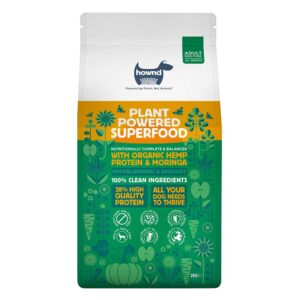HOWND Plant Powered Superfood, Hemp & Moringa 2kg