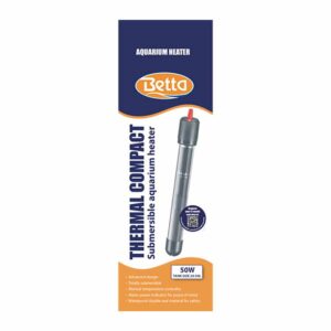 BETTA Compact Aquarium Heater, 50 Watt