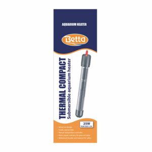BETTA Compact Aquarium Heater, 25 Watt