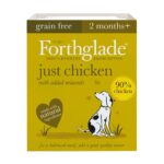 FORTHGLADE Grain Free Just Chicken Dog Food, 395g