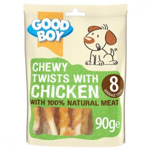 GOOD BOY Chewy Twists with Chicken, 90g