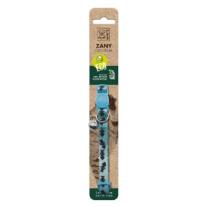 M-PETS Zany Eco Cat Collar, Blue