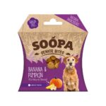 SOOPA Senior Bites Dog Treats, Banana & Pumpkin 50g