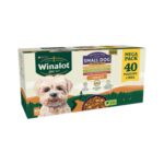 WINALOT Small Dog Pouch, Multipack 40x100g