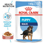 ROYAL CANIN Maxi Puppy Gravy Pouch, 140g