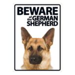 Beware of the German Shepherd Sign
