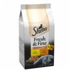 Sheba Fine Flakes Poultry in Gravy Pouch, 6x50g
