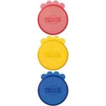 TRIXIE Lid for Pet Food Tins, 3 Pack