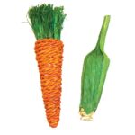 CRITTERS CHOICE Carrot & Corn Chew Toy