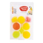 HAPPY PET Tweeter’s Treats Jelly Pots Fruity Flavours,  8 Pack