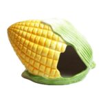 CRITTERS CHOICE Small Animal Ceramic Hideout, Corn