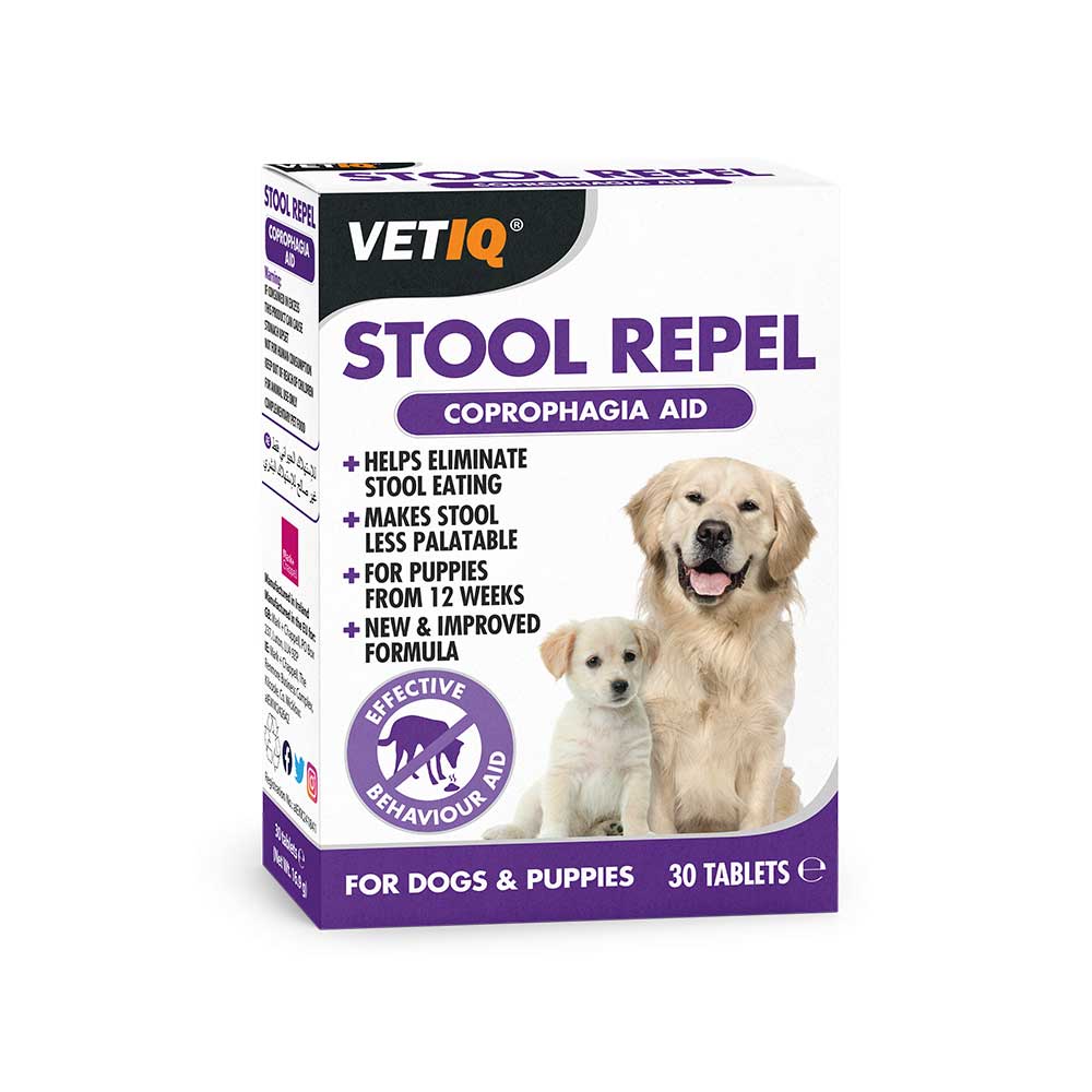 VetIQ Stool Repel Tablets, x30